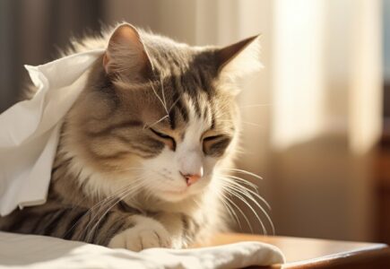 Allergies croisées chez les chats