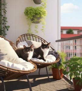 Aménager un balcon sécurisé pour son chat