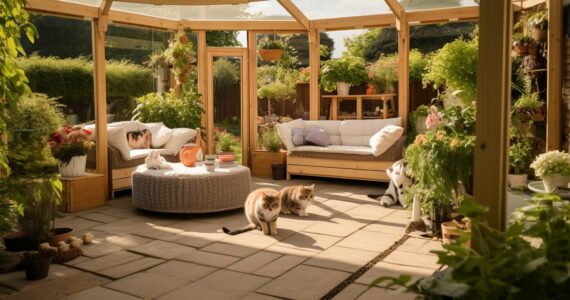 Avantages d'un enclos extérieur pour chats