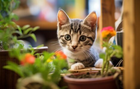 Comment aider un chaton timide