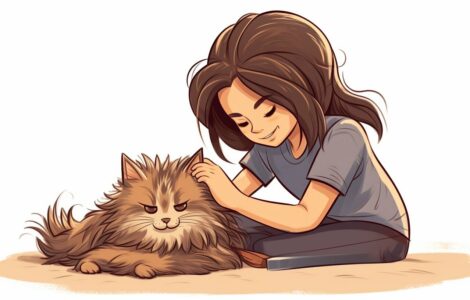 Comment brosser efficacement un chat à poil long