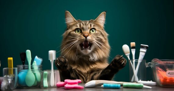 Comment choisir une brosse à dents pour chats