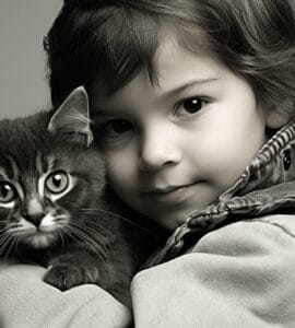 Comment enseigner aux enfants à porter un chat correctement?