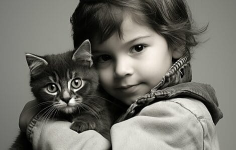 Comment enseigner aux enfants à porter un chat correctement?