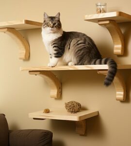 Comment fixer solidement un arbre à chat au mur?