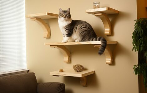 Comment fixer solidement un arbre à chat au mur?