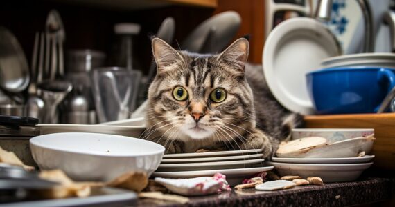 Comment gérer un chat qui vole la nourriture