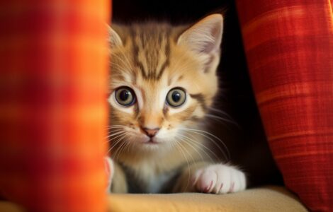 Comment gérer un chaton craintif