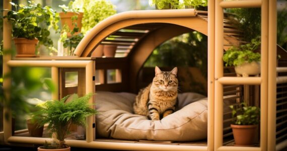 Créer un espace sécurisé en extérieur pour son chat