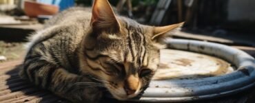 Dangers de la déshydratation chez les chats