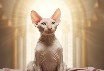 Découverte du chat Peterbald, le chat sans poil de Russie