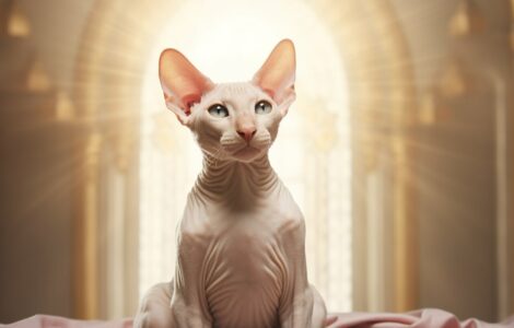 Découverte du chat Peterbald, le chat sans poil de Russie