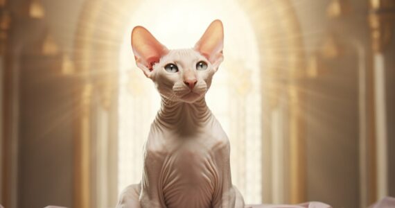 Découverte du chat Peterbald, le chat sans poil de Russie