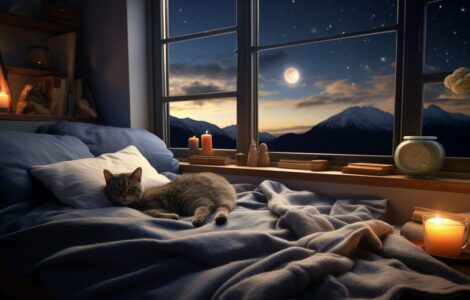 Gérer les premières nuits d'un chat adopté