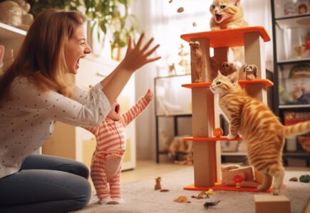 Gérer un chat qui mord pendant le jeu