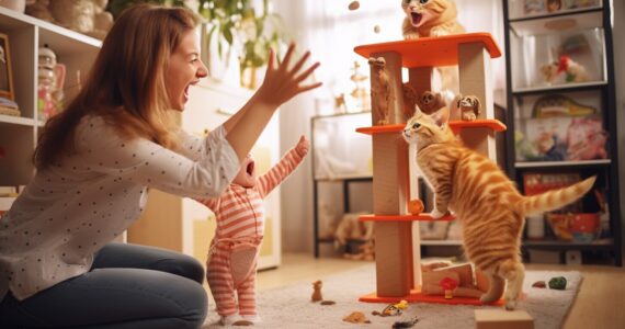 Gérer un chat qui mord pendant le jeu