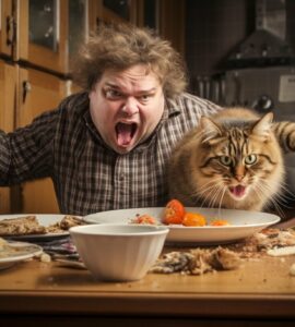 Gérer un chat qui vole de la nourriture