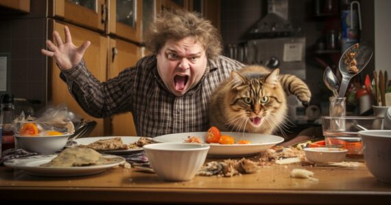 Gérer un chat qui vole de la nourriture
