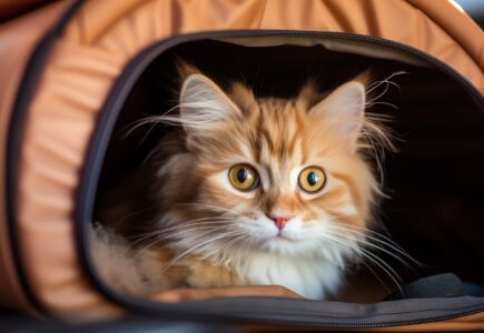 Habituer votre chat à son sac de transport