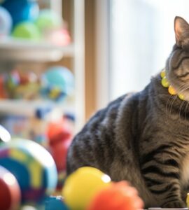 Introduire de nouveaux jouets à un chat senior