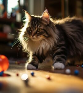Jouets interactifs pour chats : sécurité et amusement