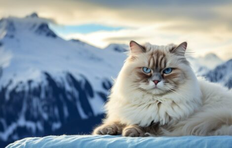 La douceur du chat Himalayen