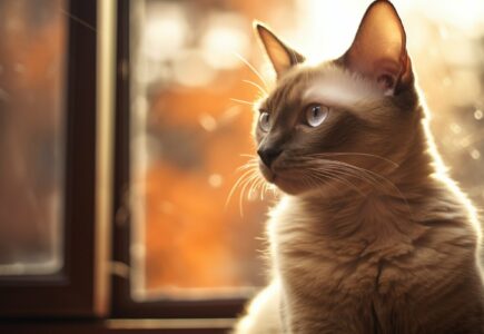 La nature indépendante du chat Tonkinois