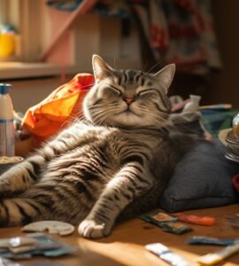 La prévention de l'obésité chez les chats