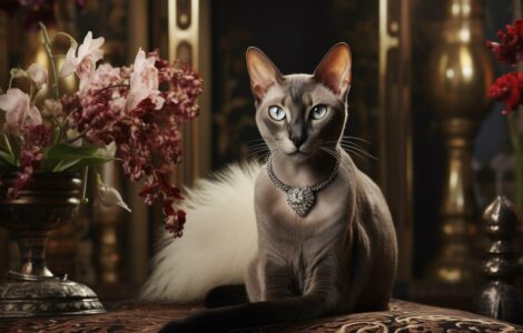 L'allure majestueuse du chat Oriental