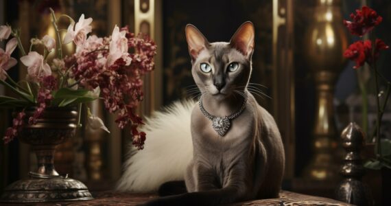 L'allure majestueuse du chat Oriental