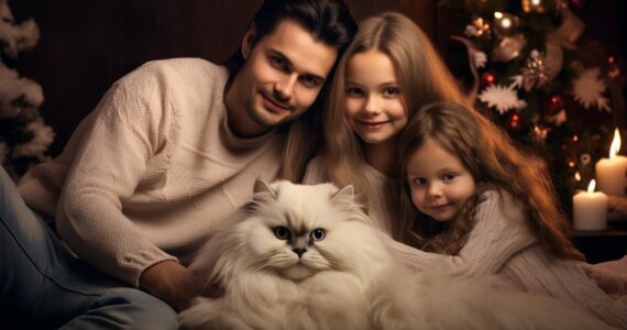 L'attrait du chat Ragdoll pour les familles