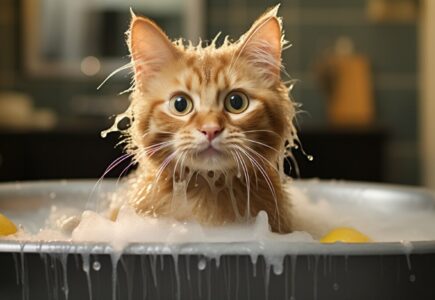 Le bain pour les chats : est-ce nécessaire?