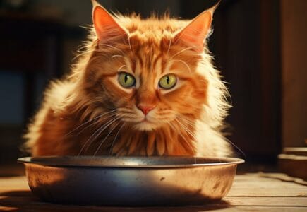 Le chat qui miaule devant la nourriture : comment réagir?