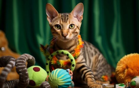 Le tempérament joueur du chat Ocicat