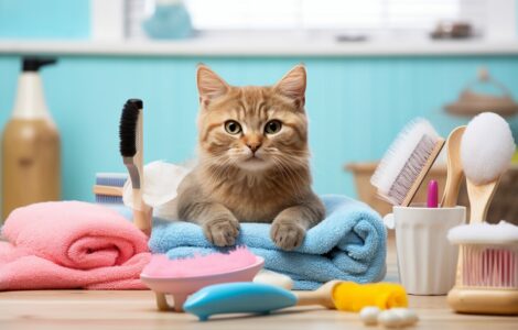 L'entretien minimal des chats à poil court