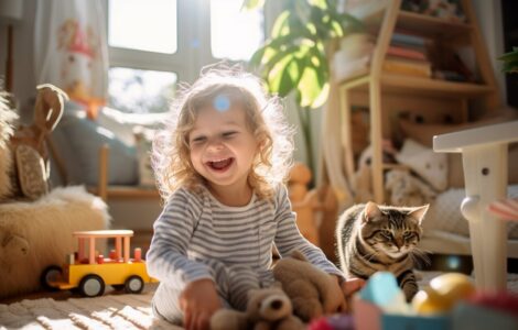 Les activités à faire ensemble : enfants et chats