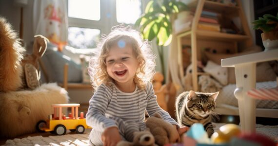 Les activités à faire ensemble : enfants et chats