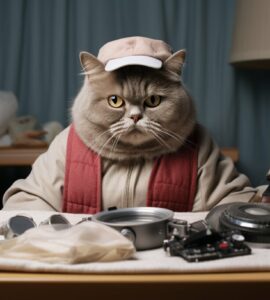 Les adaptations pour un chat malvoyant