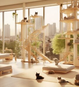 Les arbres à chats pour les grands espaces