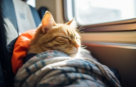Les astuces pour voyager avec un chat en train