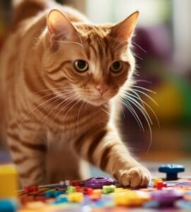 Les avantages des jeux de réflexion pour chats
