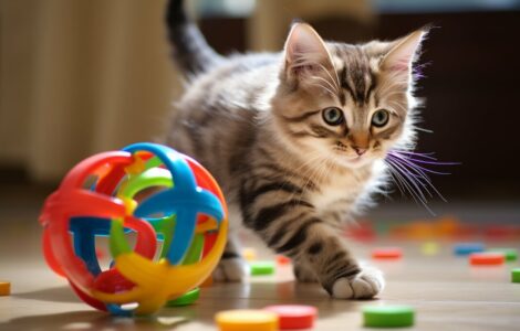 Les avantages des jeux interactifs pour les chats