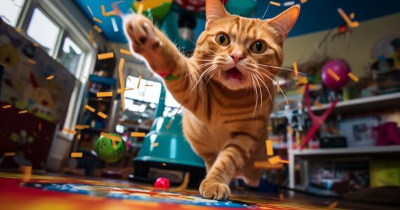 Les avantages des jouets automatiques pour chats