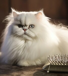 Les bienfaits du peigne pour la fourrure du chat