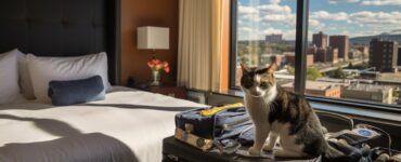 Les conseils pour un séjour en hôtel avec un chat