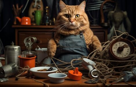 Les dangers des jouets à ficelles pour chats