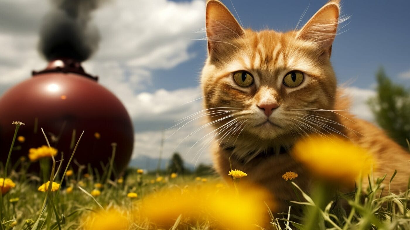 Les dangers des produits toxiques pour les chats d'extérieur