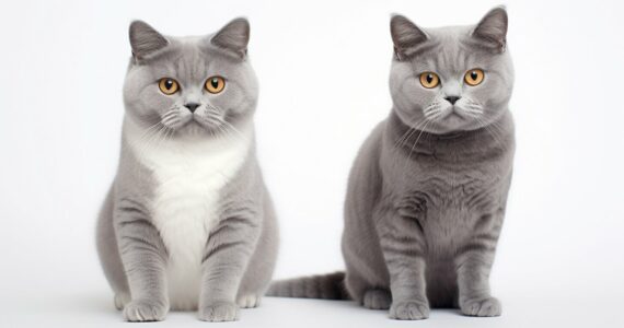 Les différences entre le chat British Shorthair et le chat American Shorthair