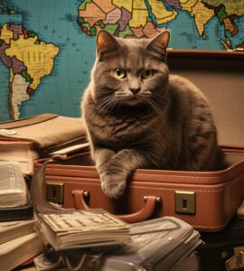 Les documents nécessaires pour voyager avec un chat adopté