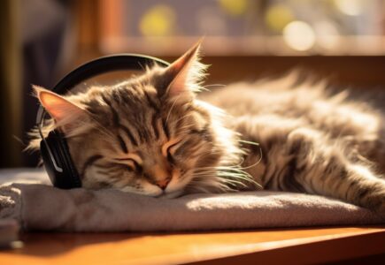 Les effets de la musique apaisante sur les chats